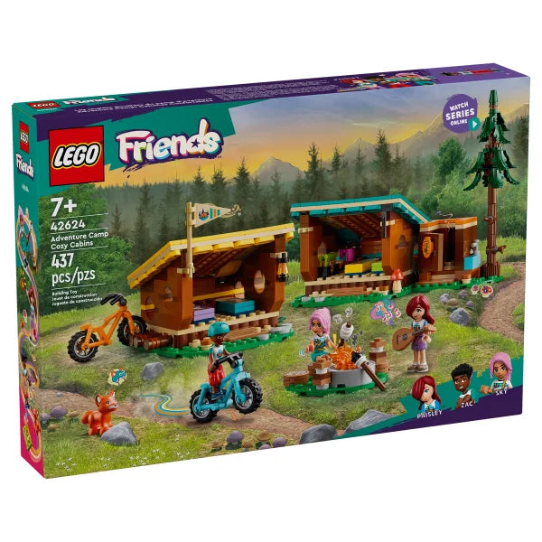 LEGO Friends Adventure Camp Cozy Cabins Camping