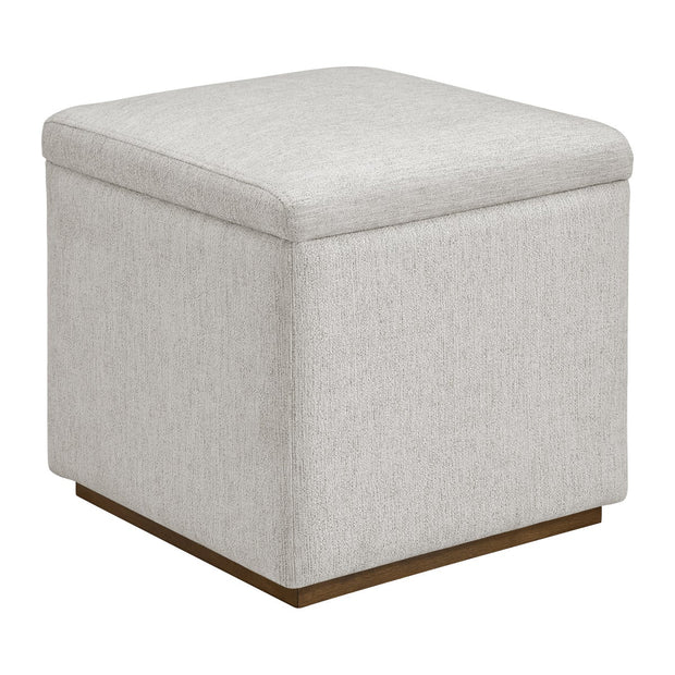 Mulberry Console Table with 2 Storage Ottomans