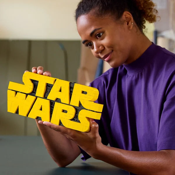 LEGO Star Wars Brick-Built Star Wars Logo Sign