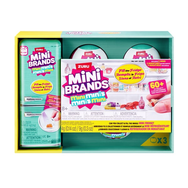 Mini Brands Fill the Fridge