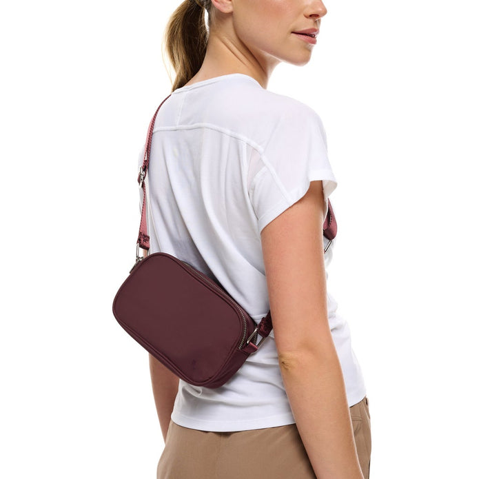 Lolë Crossbody Bag - Dark Red