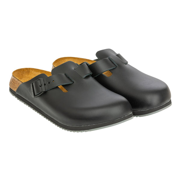 Birkenstock Boston Super Grip Leather Clog - Narrow Width