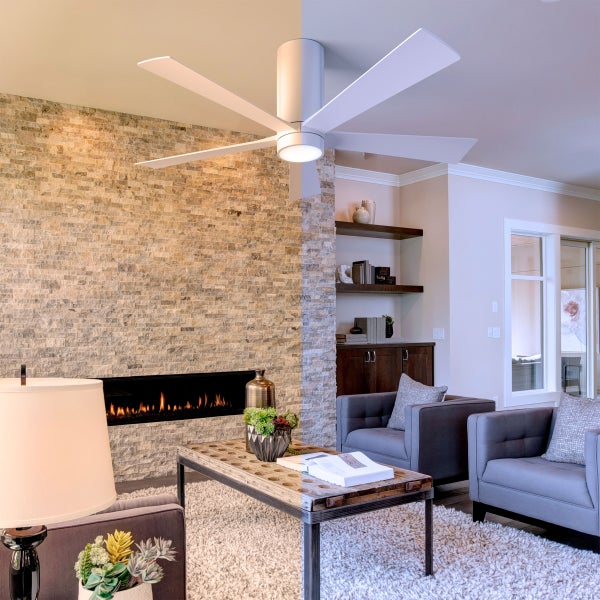 Atomi Nouvo 5 Smart 52in. Flush Mount Ceiling Fan