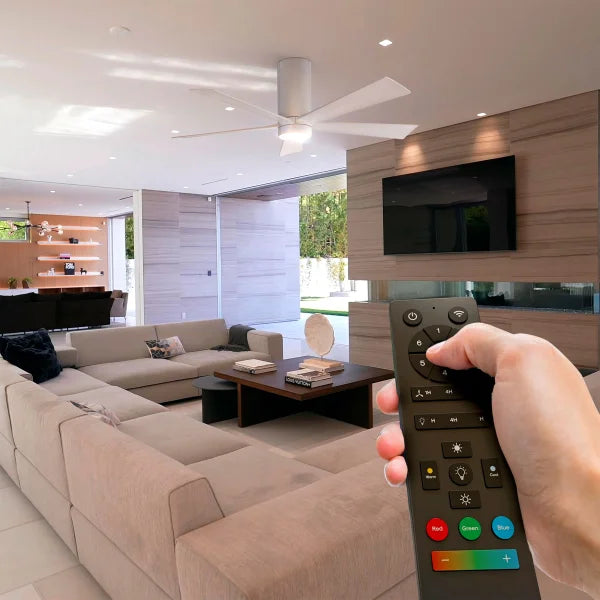 Atomi Nouvo 5 Smart 52in. Flush Mount Ceiling Fan