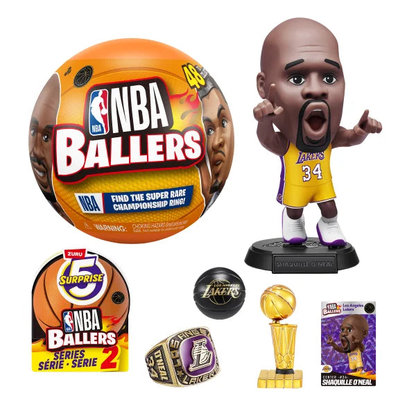 5 Surprise NBA Ballers Series 2, 4-Pack