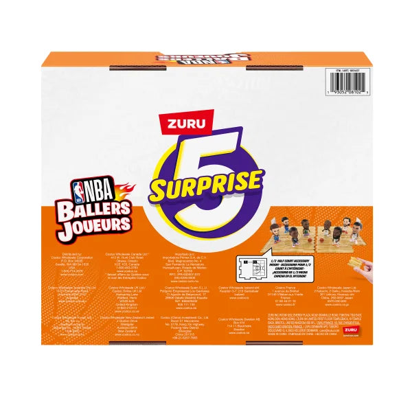 5 Surprise NBA Ballers Series 2, 4-Pack