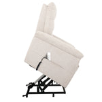 Sealy Amber – Beige Fabric Power Reclining Lift Assist Chair