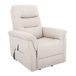 Sealy Amber – Beige Fabric Power Reclining Lift Assist Chair