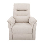 Sealy Amber – Beige Fabric Power Reclining Lift Assist Chair
