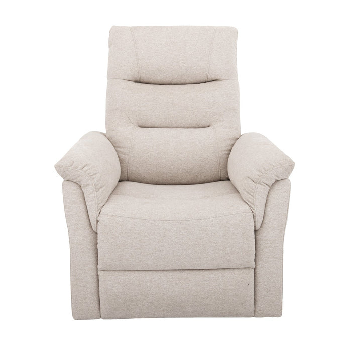 Sealy Amber – Beige Fabric Power Reclining Lift Assist Chair