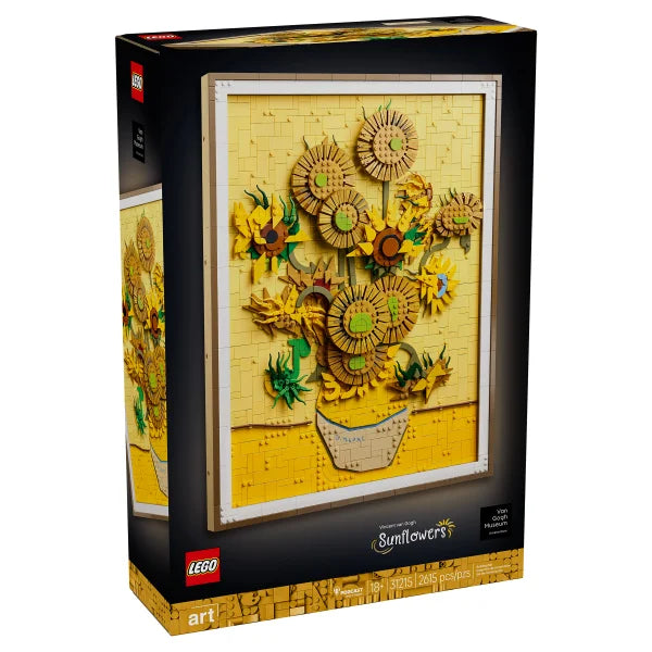 LEGO Wall Art Vincent van Gogh – Sunflowers 31215