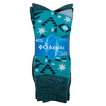 Columbia Women's Medium Weight Thermal Socks, 4-pairs