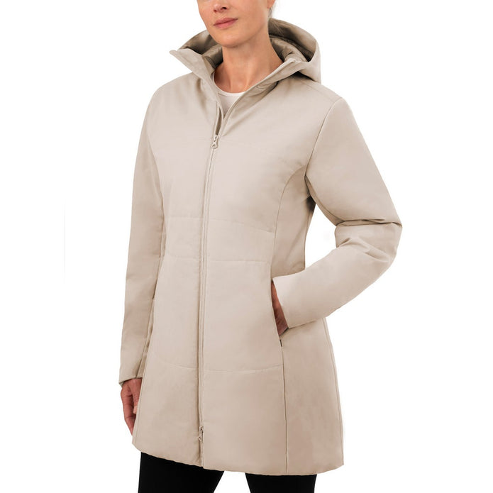 Karbon Women’s PrimaLoft Parka - Beige