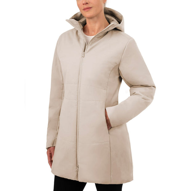 Karbon Women’s PrimaLoft Parka - Beige
