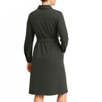 Kersh Women’s Textured Jacquard Long Sleeve Dress