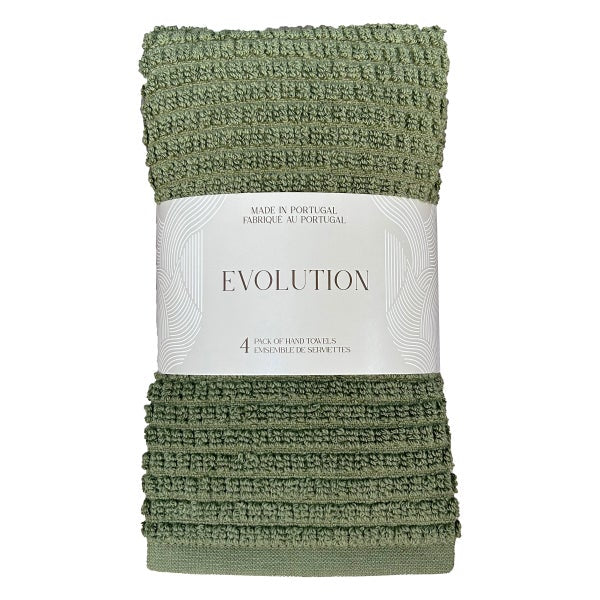 Evolution Hand Towels, 4-pack