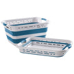 Pop and Load Collapsible Laundry Basket, 2-pack