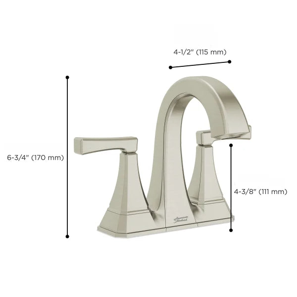 American Standard Westerly Two Handle 4 in. Centerset Bathroom Faucet