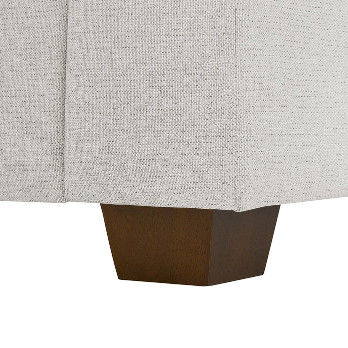 Thomasville Miles Left-hand Facing 3-piece Fabric Sectional with Storage Ottoman