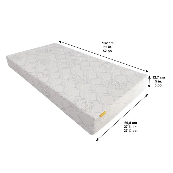Simmons Revolution Organic Crib and Toddler Bed Mattress