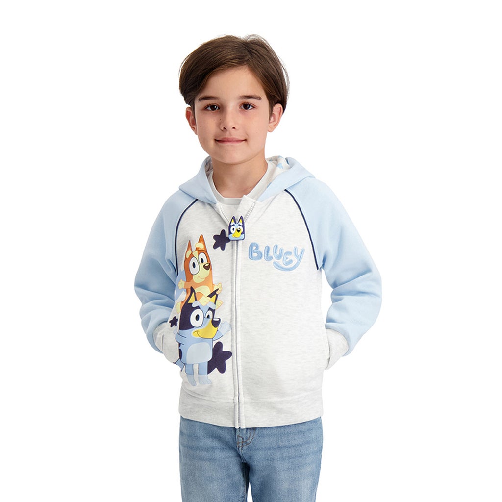 Licensed Kids Full Zip Hoodie - Blue