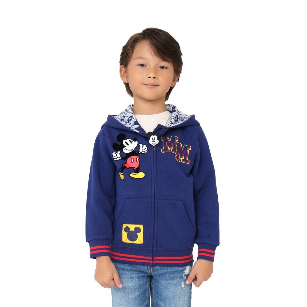 Licensed Kids Full Zip Hoodie - Navy