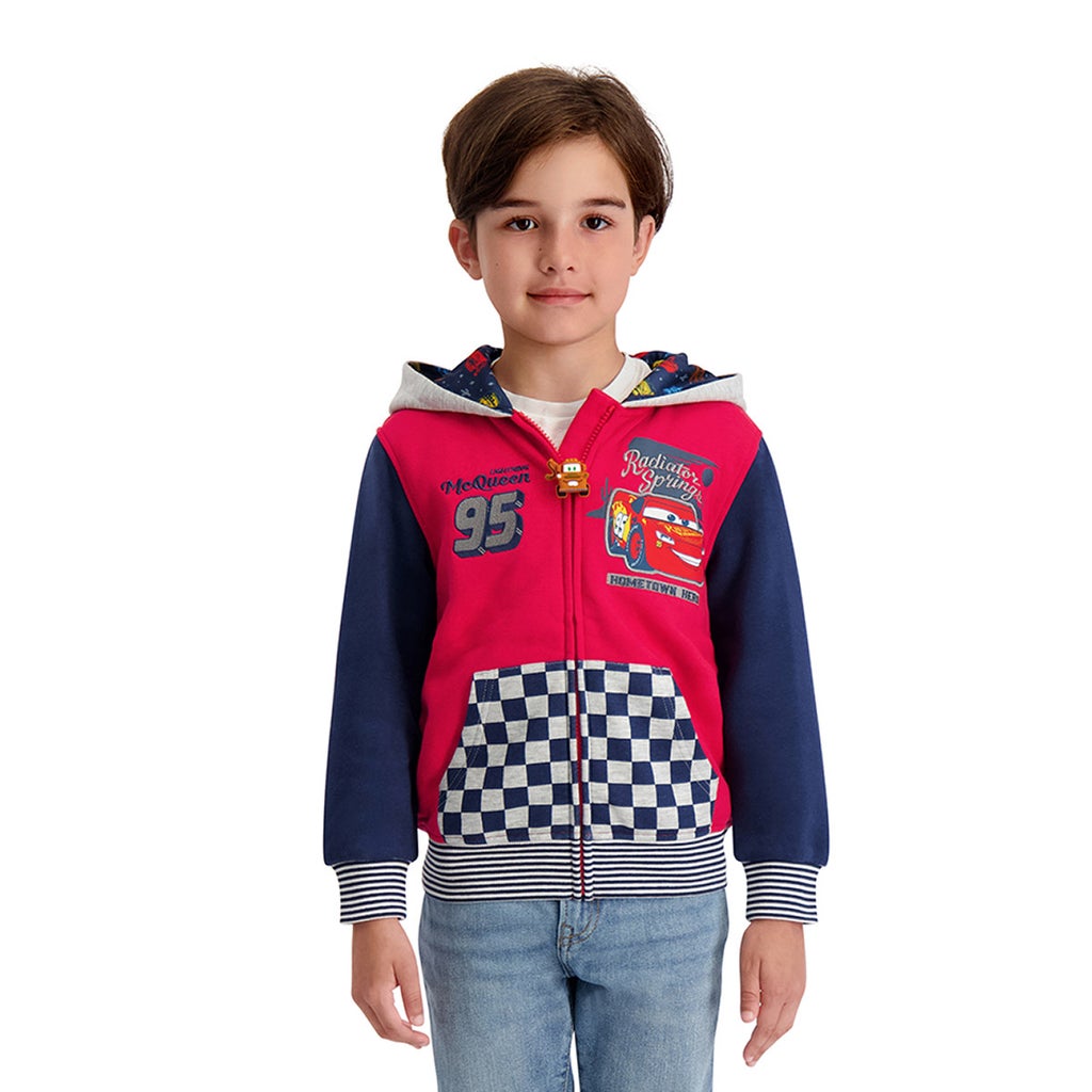 Licensed Kids Full Zip Hoodie - Red