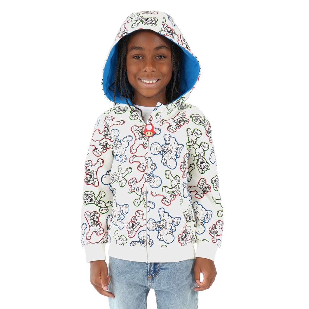 Licensed Kids Full Zip Hoodie