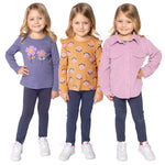 Pekkle Kids Tops, 3-pack