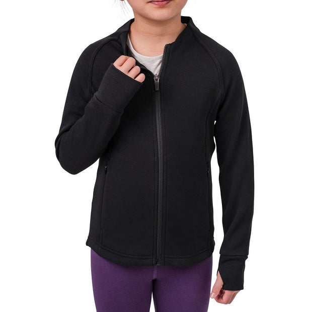 Tuff Athletics Girl’s Fleece Full Zip Jacket