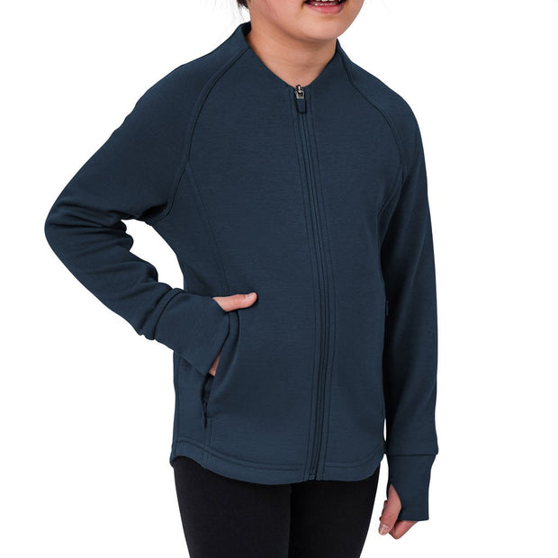 Tuff Athletics Girl’s Fleece Full Zip Jacket