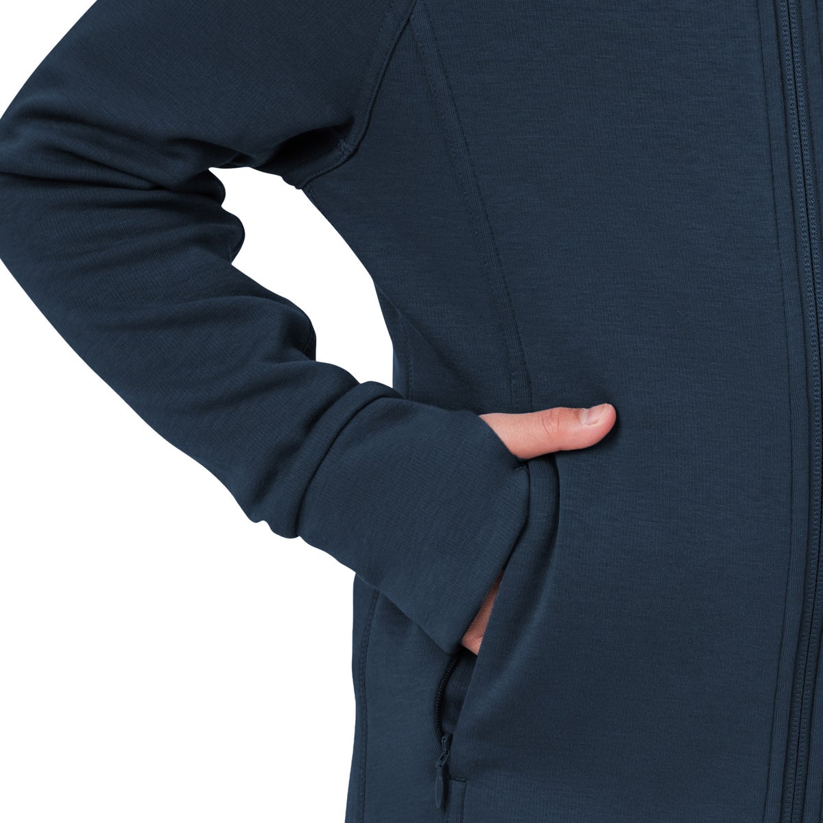 Tuff Athletics Girl’s Fleece Full Zip Jacket