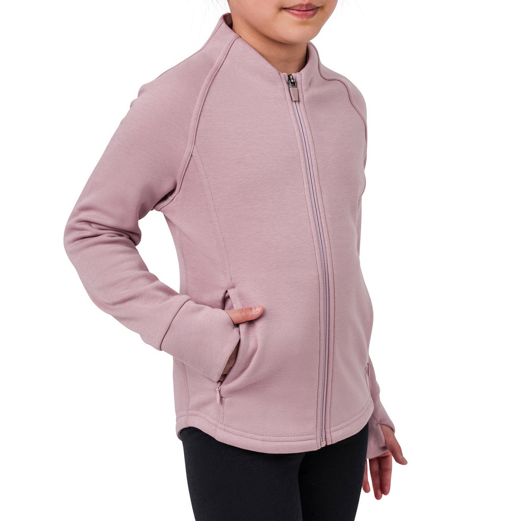 Tuff Athletics Girl’s Fleece Full Zip Jacket
