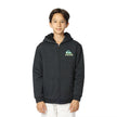 Quiksilver Boys and Roxy Girls Sherpa Lined Hoodie - Black
