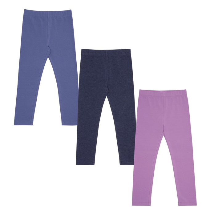 Pekkle Kids Bottoms, 3-pack - Blue