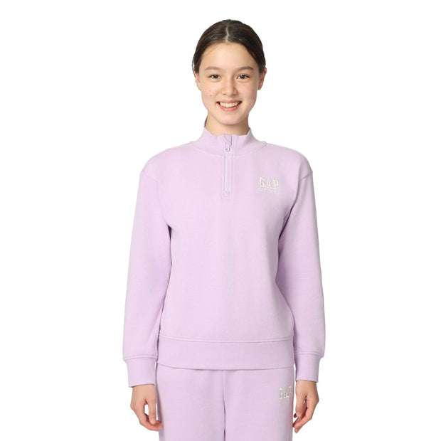 Gap Girls Fleece 1/4 Zip - Purple