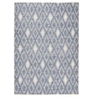 Viana Amalfi Collection Blue Diamonds Indoor/Outdoor Area Rug