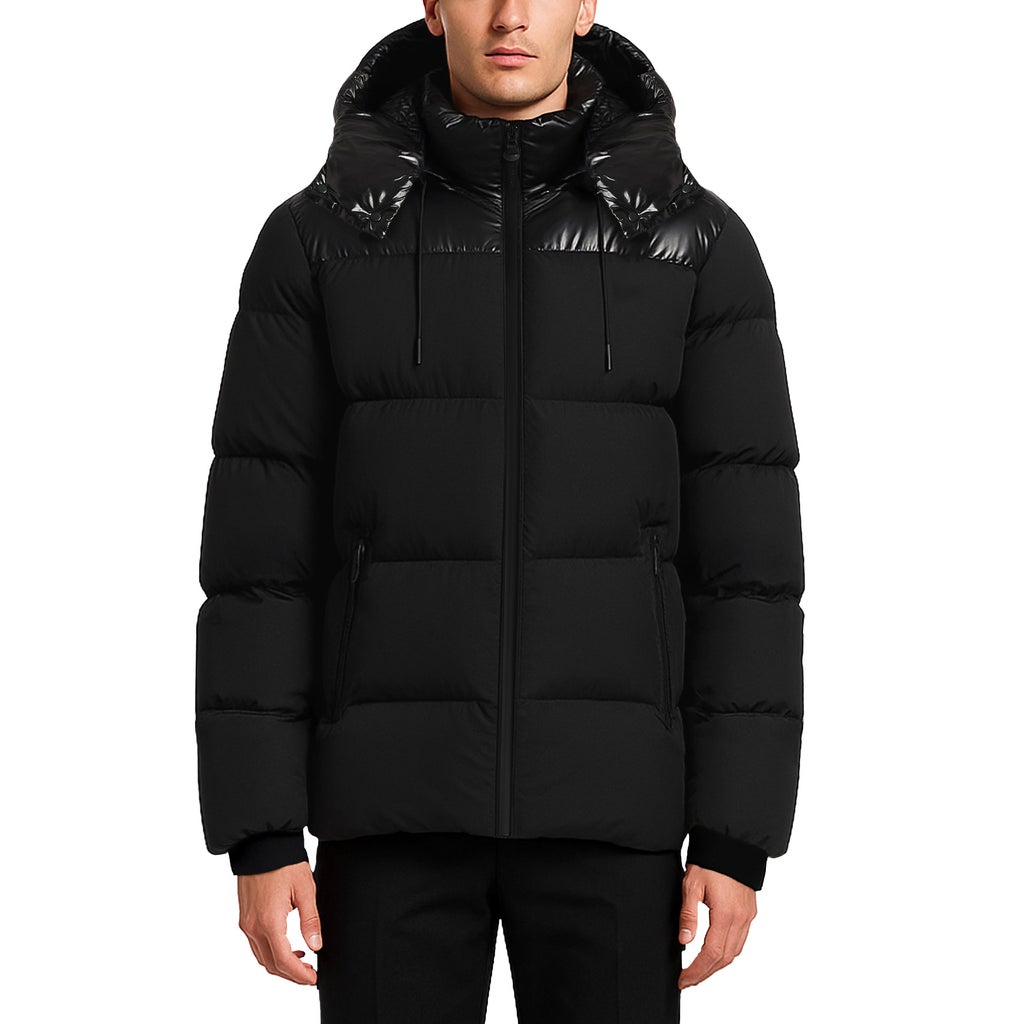 Atelier Noir Men's Puffer Jacket - Black