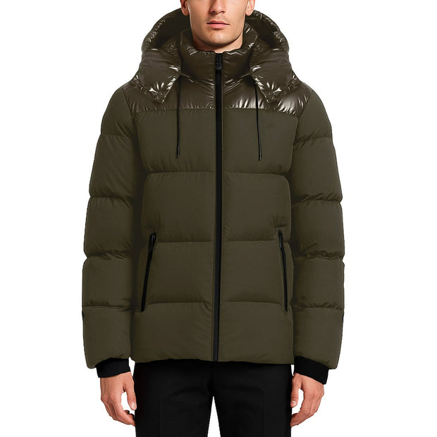 Atelier Noir Men's Puffer Jacket - Green