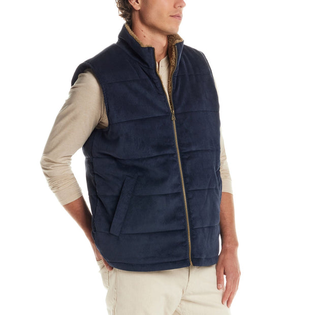 Weatherproof Vintage Men’s Sherpa Lined Cord Vest