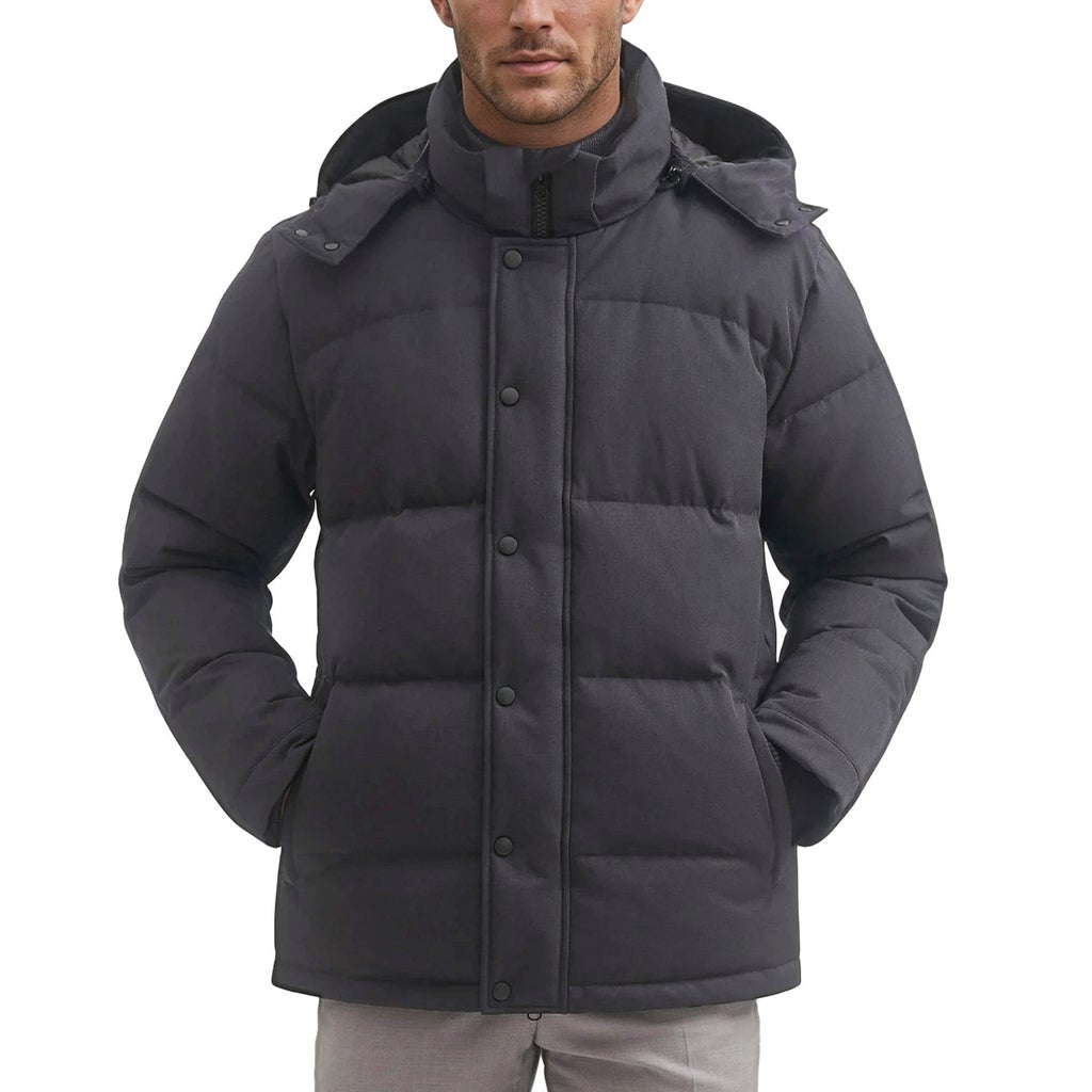 Toboggan Men's Parka Puffer Jacket - Grey