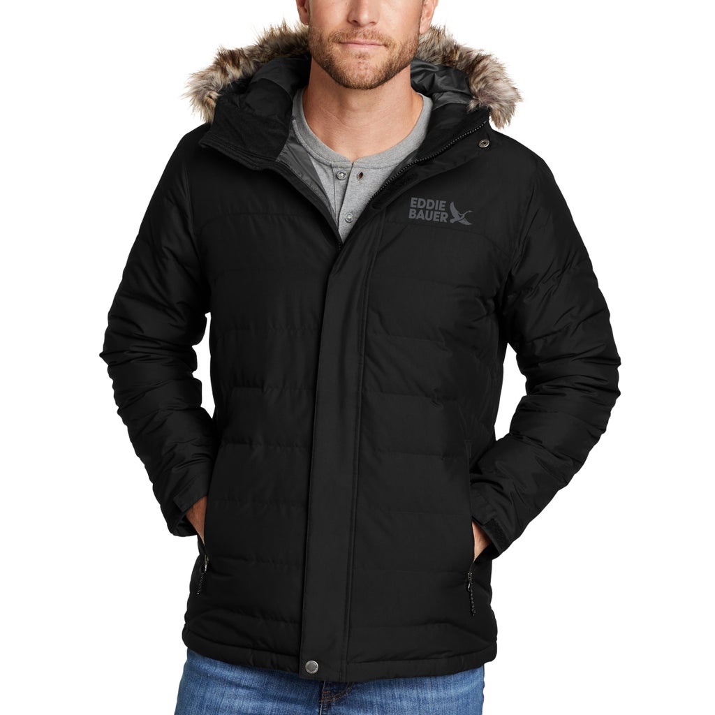 Eddie Bauer Men's Down Parka - Black