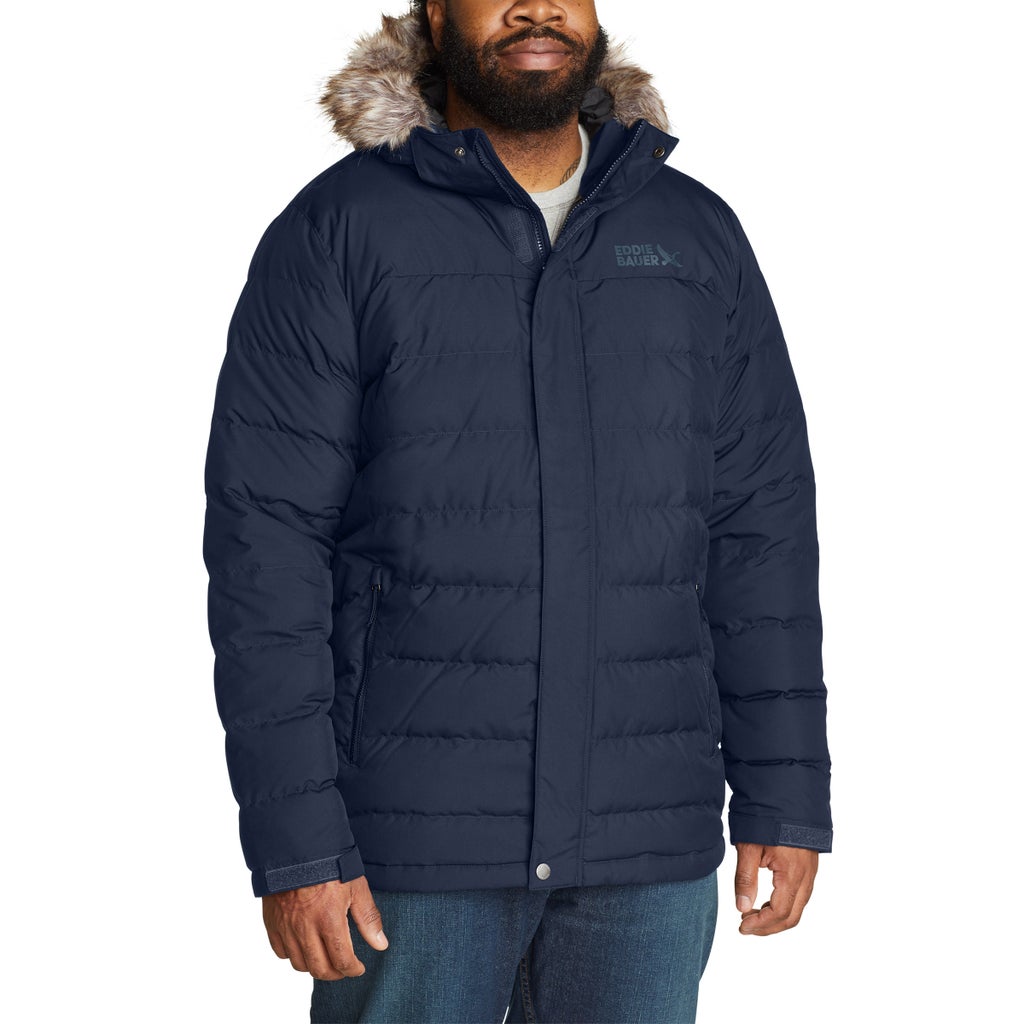 Eddie Bauer Men's Down Parka - Blue