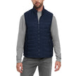 Banana Republic Men's Quilted Vest - Blue