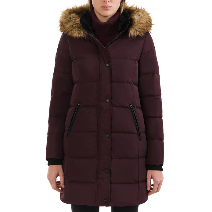 Atelier Noir Women’s Maya Parka - Dark Red