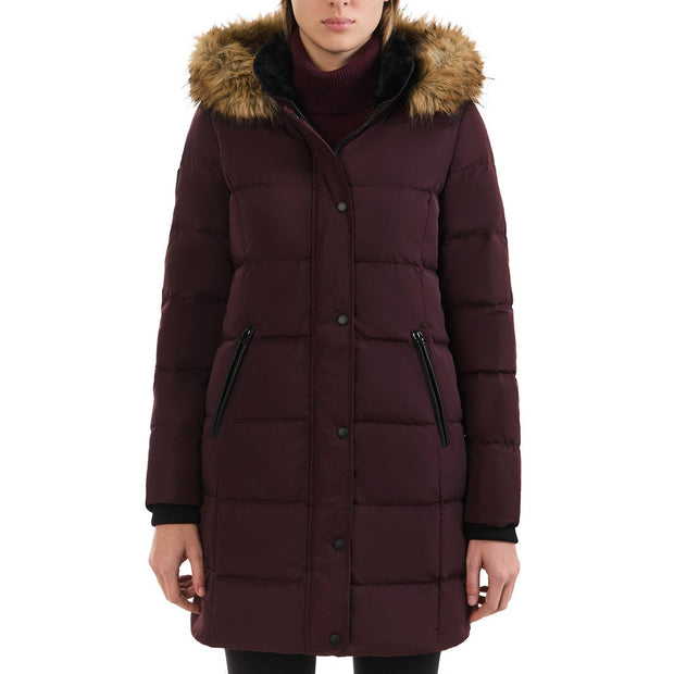 Atelier Noir Women’s Maya Parka - Dark Red