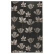 Viana Bahamas Collection Midnight Lotus Indoor/Outdoor Reversible Area Rug