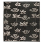 Viana Bahamas Collection Midnight Lotus Indoor/Outdoor Reversible Area Rug