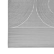 Viana Bahamas Collection Grey Monoline Indoor/Outdoor Reversible Area Rug