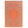 Viana Bahamas Collection Saffron Sunset Indoor/Outdoor Reversible Area Rug